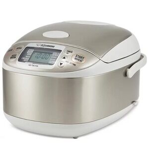Zojirushi  5.5 Cup Micom Rice Cooker and Warmer Stainless Gray NS-TSC10A